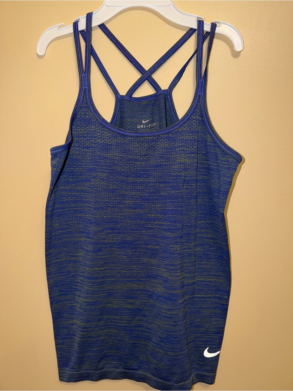 Women’s blue Nike drifit Tank